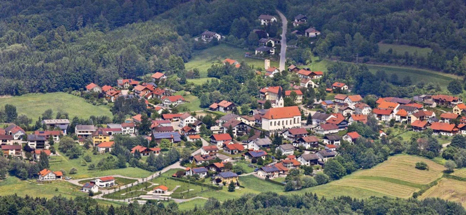 Einzigartiger Blick auf Grattersdorf